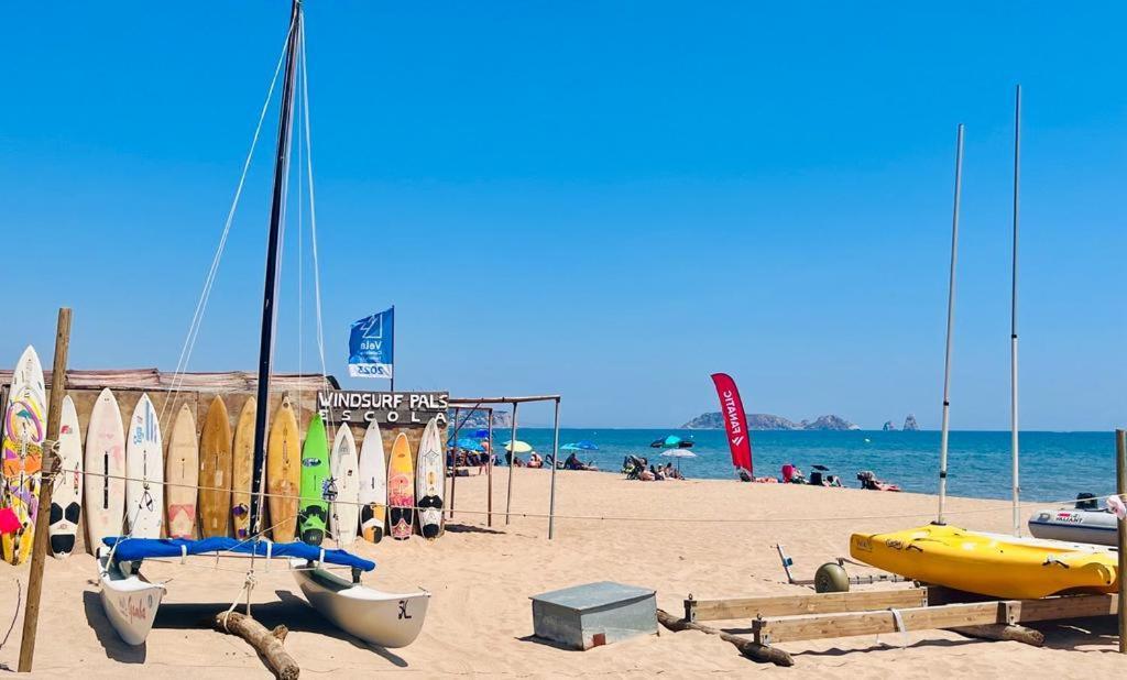Precioso Apartamento En La Playa De Pals Con Piscina - Recinto Puig Sa Guilla Eksteriør billede